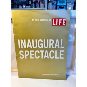 Vintage Life Magazine - Inaugural Spectacle Published 1961
